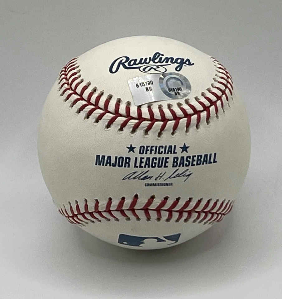 Holograma de béisbol firmado por Jeff Niemann Rawlings OMLB MLB certificado de autenticidad Foto 2 de 2