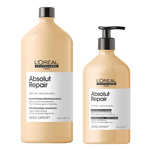 L’Oreal Serie Expert Absolut Repair Duo – Shampoo 1500ml & Conditioner 750ml
