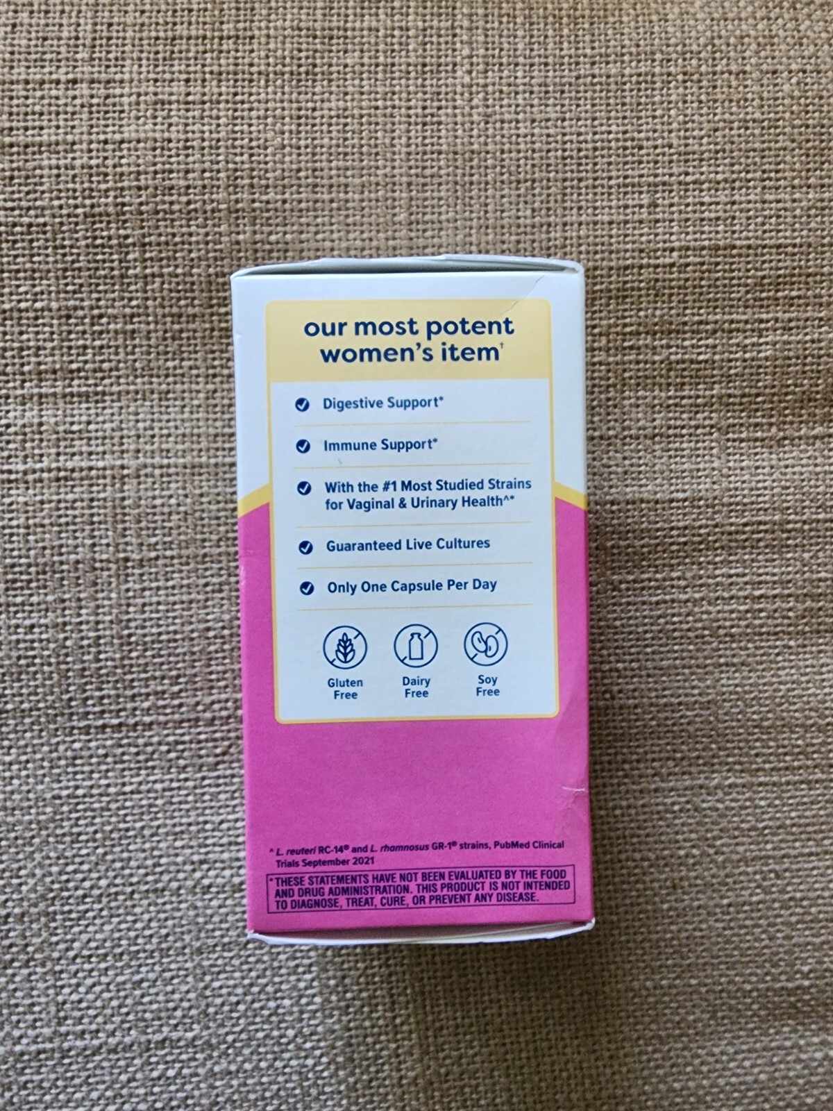 RenewLife Ultimate Flora Women's Care Probiotic 90 Billion 60 Caps