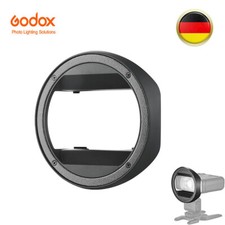 Godox MF-CB Rundkopf-Adapter für MF12 Makrob...