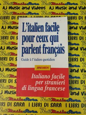 book libro L'ITALIEN FACILE POUR CEUX QUI PARLENT FRANCAIS 2000 AVALLARDI (L34)