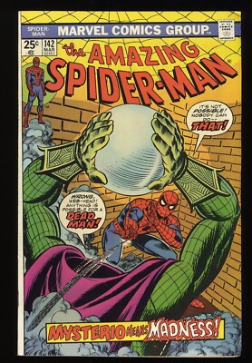 Amazing Spider-man #142, VF+ 8.5; Mysterio