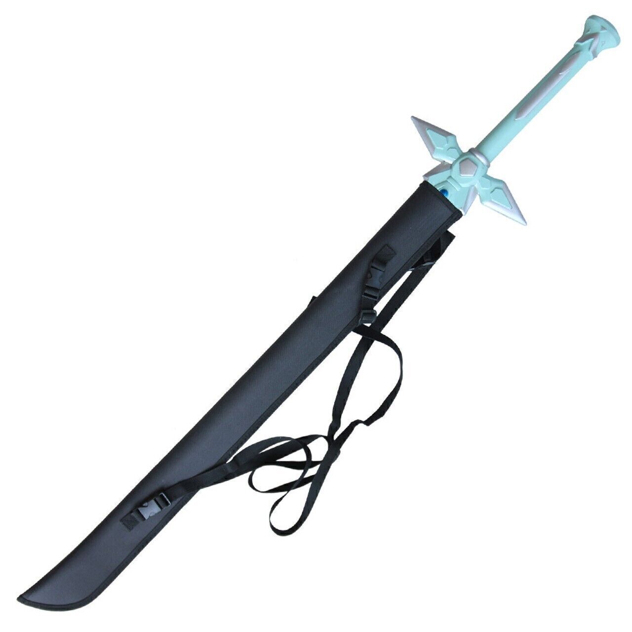 Black Swordsman Dark Repulser SAO Foam Gaming Costume Replica Sword + Sheath