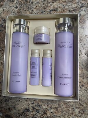 Isa Knox Age Focus Vital Collagen 2pcs Special Set New Rich Nutrition Skin Care