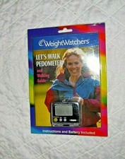2002 New Weight Watchers Let's Walk Pedometer with Walking Guide