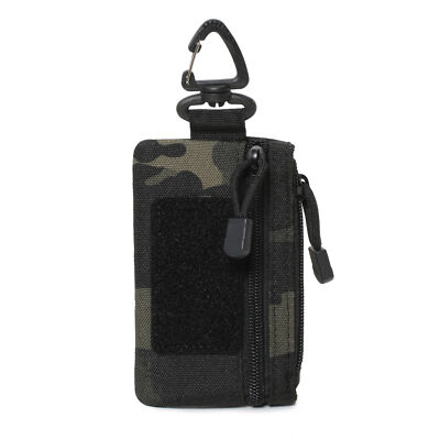 Borsa Portaoggetti EDC Molle Pouch, Mini Custodia Da Esterno In Nylon, Per Carte E Chiavi, Unisex - Foto 5