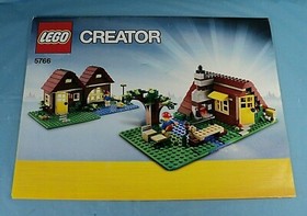 LEGO 5766 Creator Log Cabin Instruction Manual Only.