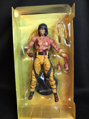 Mortal Kombat 7  Liu Kang Abbot Skin Action Figure McFarlane Toys Bloody Custom