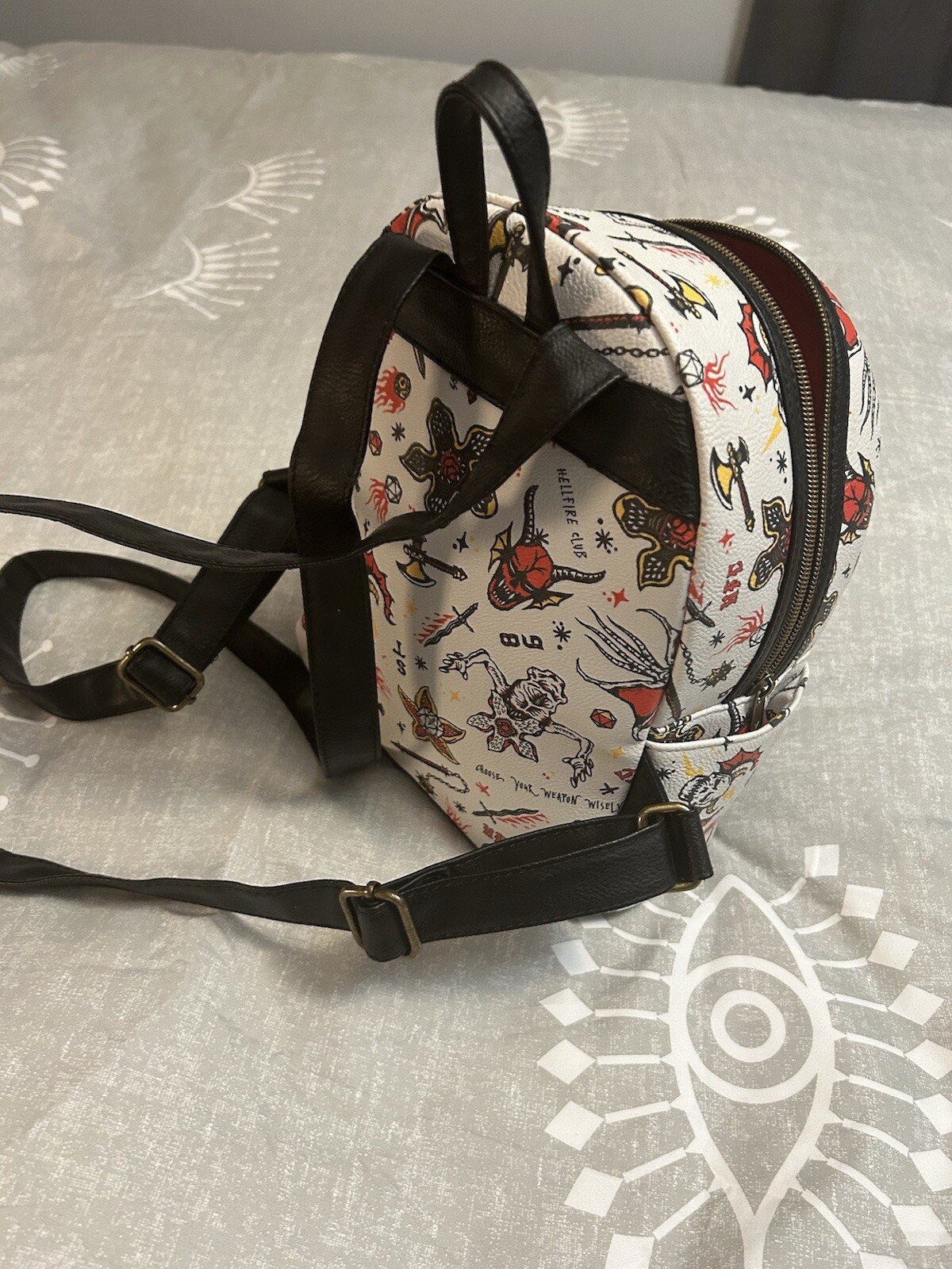 loungefly stranger things mini backpack - image 3