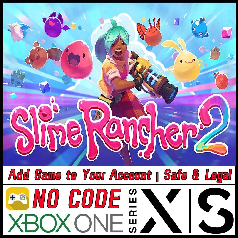 Slime Rancher 2 Xbox Series X, S Only No Code Read Description