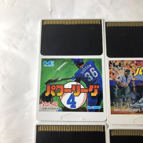 PC Engine HuCARD software 10-piece set, operation unconfirmed - Picture 3 of 14