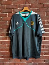 Rare Vintage 00s Germany Bundeswehr Jersey Adidas Soccer xl green