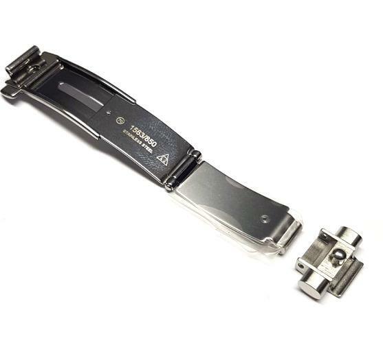 OMEGA steel clasp bracelet chiusura 1563/850 1560/852 OMEGA steel clasp bracelet chiusura 1563/850 1560/852