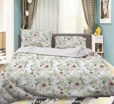 3D Lily Floral Pattern Colorful Quilt Cover Set Duvet Cover Bedding Pillowcases
