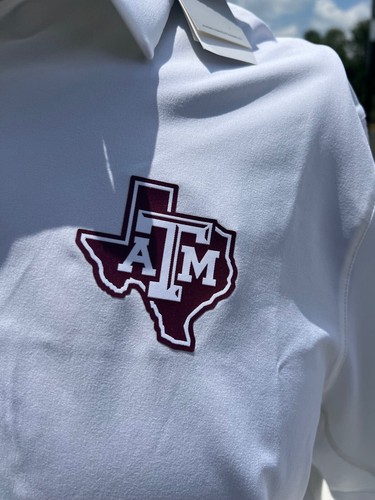 ADIDAS TEXAS A&M NCAA SIDELINE FOOTBALL COACHES POLO SHIRT MENS SIZE 2XL $75 - Picture 2 of 4