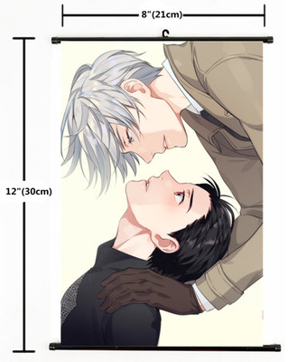 Japanese Anime Yuri On Ice Victor Yuri Poster Wall Scroll Cosplay Japanese Anime Yuri On Ice Victor Yuri Poster Wall Scroll Cosplay
