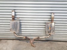 05-10 MK5 B6 VOLKSWAGEN PASSAT AFTERMARKET SILENZIATORE SCARICO POSTERIORE 3.2 VR6 BENZINA