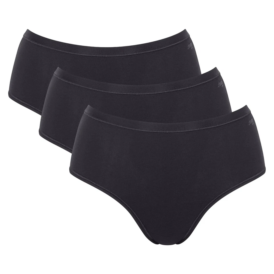 Sloggi Mujer Slips , 3er Paquete - Ir Daily Algodón Midi 3P, Ropa,Stretch-Ba - Imagen 3 de 4