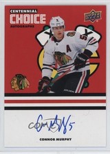 2025-26 Chicago Blackhawks Centennial Choice Signatures Connor Murphy Auto 0tc8