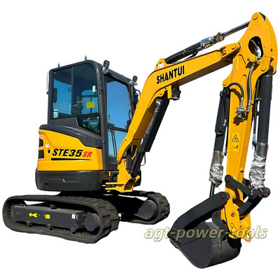 SHANTUI YANMAR Diesel Engine 2.8 Ton Digger Mini Excavator Tracked Crawler 25HP
