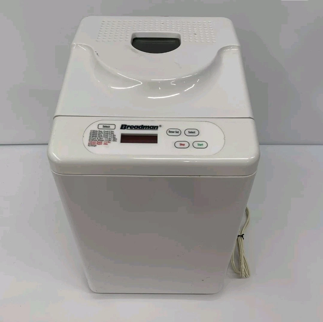 Breadman Bread Machine Automatic Bread Maker 8 Settings TR442SPR Tested