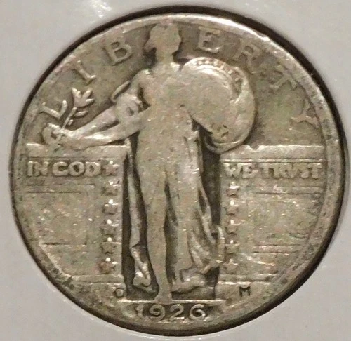 Silver Quarter - Standing Liberty - 1926-D [807]