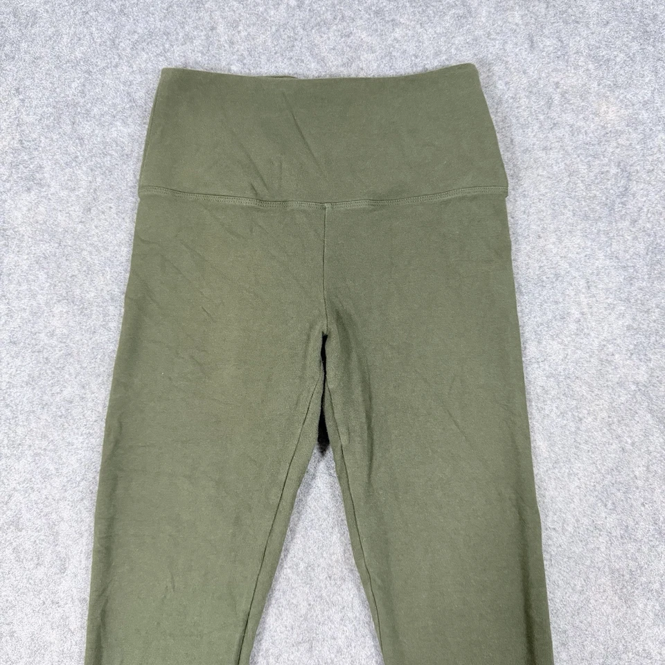 Leggings de yoga ROSA Victoria Secret para mujer talla pequeña (ajuste real 26x28,5) verdes Foto 3 de 4