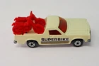 Matchbox Superfast No.60 Holden Pickup Superbike 1977 Lesney England Green Bikes