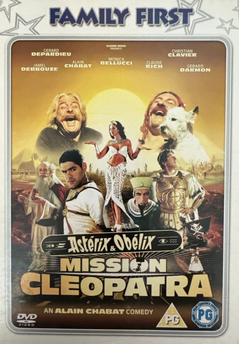 ASTERIX & OBELIX MISSION CLEOPATRA GERARD DEPARDIEU PATHE UK DVD