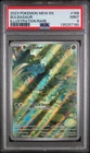 2023 POKEMON MEW EN-151 ILLUSTRATION RARE #166 BULBASAUR PSA 9