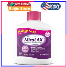 Miralax Laxative Powder Gentle Constipation Relief Stool Softener 45 Dose