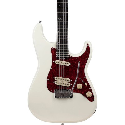 Schecter Guitar Research MV6 Electric Guitar Olympic White