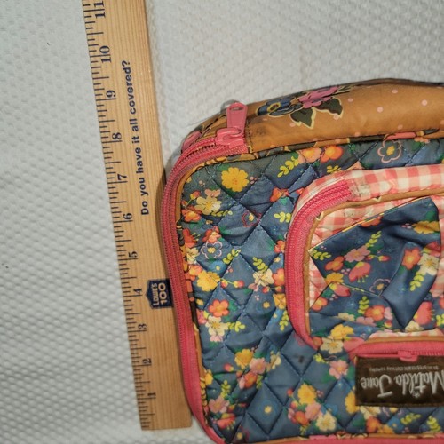 Matilda Jane Lunch Bag Bows Flowers Cheerful Happy lunchtime Insulated - Picture 5 of 10