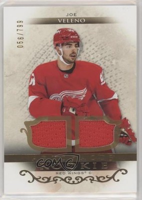 2021-22 Artifacts Rookies Gold Material Relics Joe Veleno Joseph Rookie RC 0g27