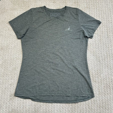 ANETIK Tech T-Shirt Women's Medium UPF 30 Performance Tee Green Short Sleeve