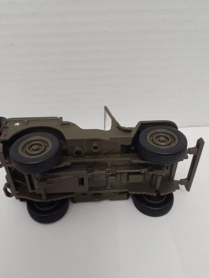 MILITARY MISSION JEEP MANUF.2001 WILLYS 1941 REPLICA OF WWII JEEP - Image 4 of 4