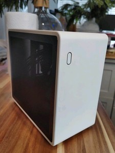 COOJ MQ5 ITX 5.6L Mini PC Case - Cerokoted White 