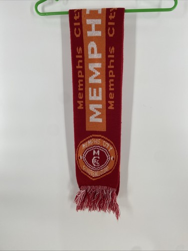 MEMPHIS CITY FOOTBALL CLUB SCARF 2 SIDED 901 MEMPHIS SOCCER