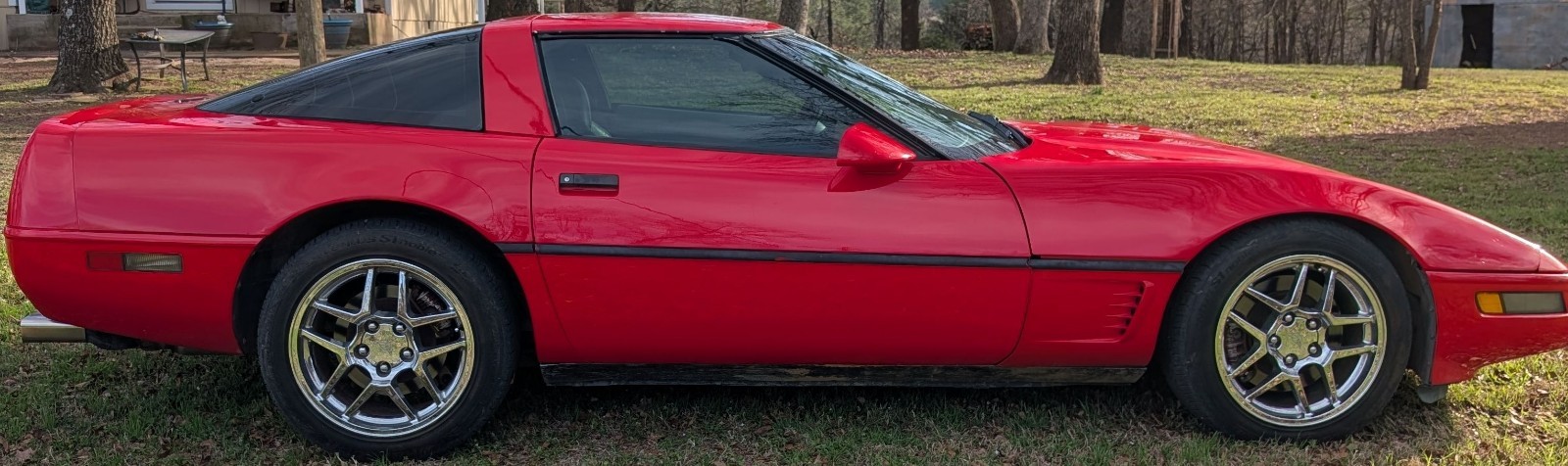 1996 Red Chevrolet Corvette   | C4 Corvette Photo 4