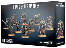 Chaos Space Marines Squad 10 Tactical Legionaries Warhammer 40K Marine