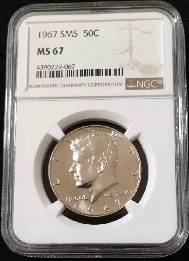 MS 67 Graded 1967 Kennedy US Half Dollars (1964-Now) for sale | eBay