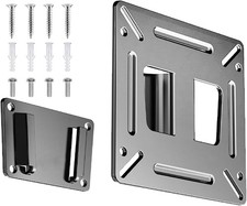 Small TV Wall Mount for 14-27" Screens Fixed Low Profile VESA 100x100mm 33lbs