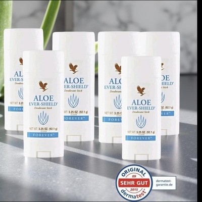 Forever Aloe Ever-Shield Deo Stick 92,1 g 6erPack ohne Aluminium Salze MHB 05/29
