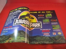 Jurassic Park Nintendo NES Game Boy SNES Ocean Super Strategy Special Guide