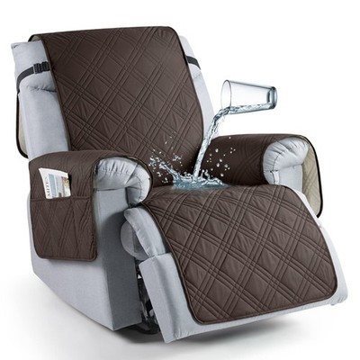 100% Waterproof Recliner Chair Cover, Non Slip Covers for Recliner Chair with...