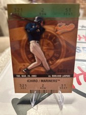 Ichiro Suzuki 2003 Fleer Authentix #68! 2 Card Min! Read Desc