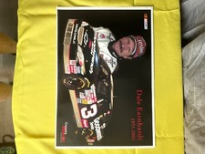 memorial poster of NASCAR legend Dale Earnhardt