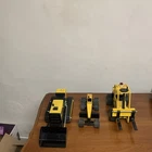 Lot Of Three Vintage Tonka Bulldozer, Forklift , And Grader