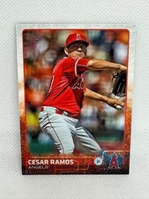 CESAR RAMOS #US293 2015 Topps Update Series QTY Los Angeles Angels