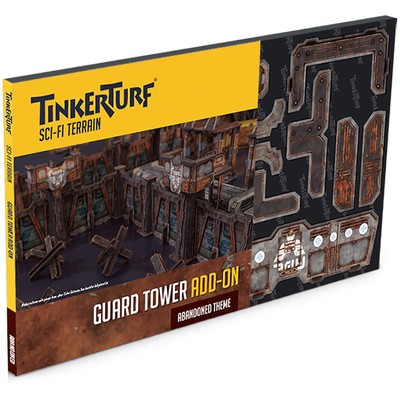 Sci-Fi Terrain: Guard Tower Add-On, Abandoned Theme, Sturdy, Affordable, Great-L